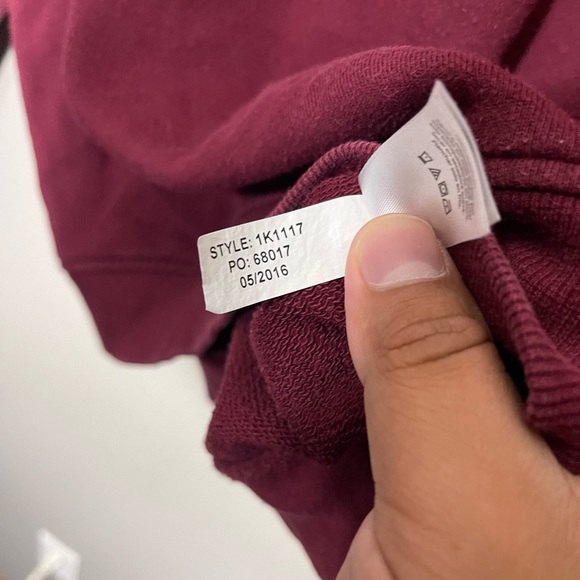 Vineyard Vines Men’s Quarter Zip Red Sweater Small - Picture 6 of 8